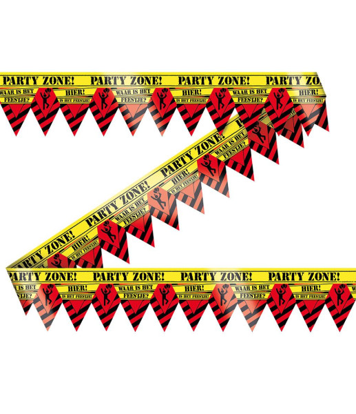 Party Tape Party Zone Waar Is Het Feestje? 12 m