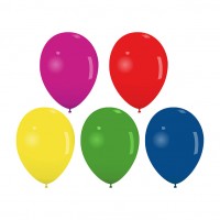 Latex ballonnen mix 30 cm 20 st. Regenboog