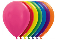 Latex Ballonnen Metallic 30cm 50st. Mix