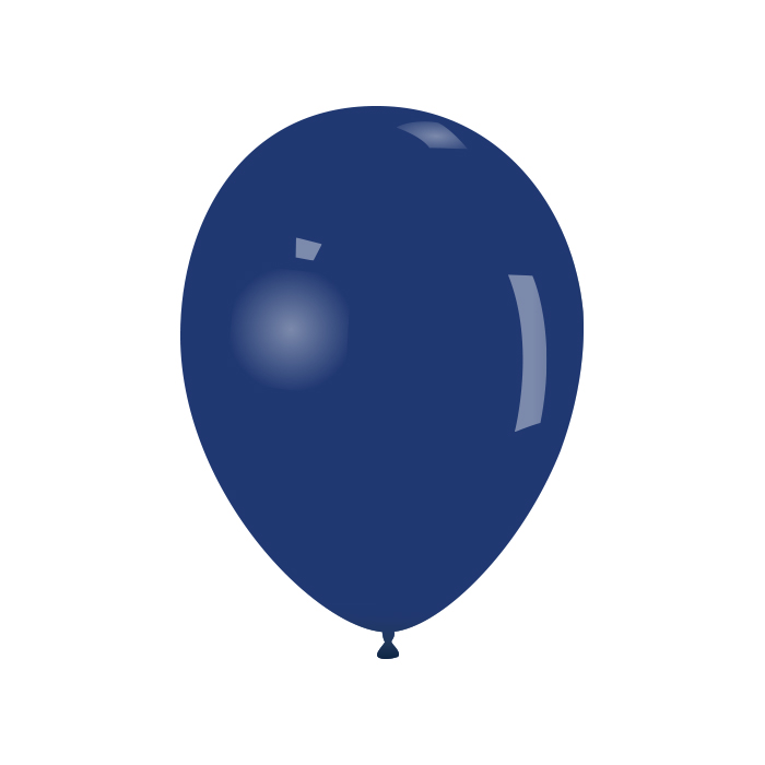 Latex ballonnen 13 cm 100 st. - Donker Blauw