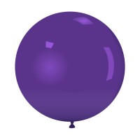 Latex ballon 80 cm 1 st. Paars