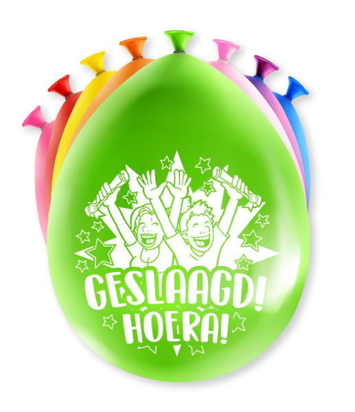 Geslaagd Ballonnen Hoera