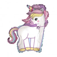 Folieballon unicorn (91 cm)