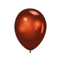 Latex ballonnen Titanium 30 cm 25st. Koper