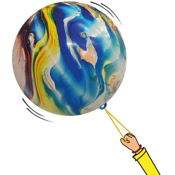 Punch / Boks Ballonnen (50 st) - marble