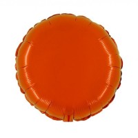 Folieballon Rond 46 cm Oranje