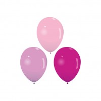 Latex ballonnen mix 30 cm 20 st. Roze