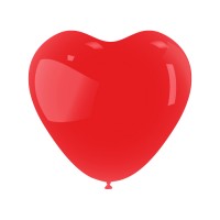 Latex ballon hart 90 cm 1 st. Rood
