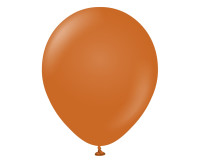 Latex ballonnen Pastel 30 cm 50st. Roest
