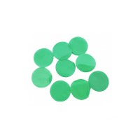 Papier confetti rond 2 cm 100 gr Groen