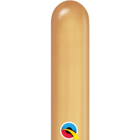 Qualatex Modelleer ballonnen Chrome 260Q Goud